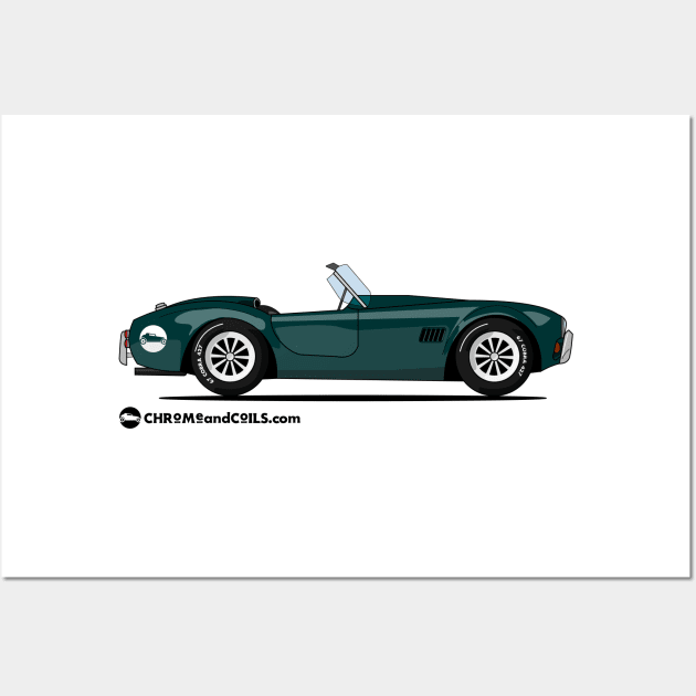 67 Cobra Sports Car Wall Art by CC I Design